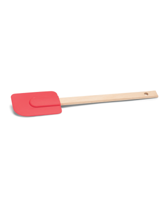 Spatula cu varf din silicon, rosu, 27 cm - PATISSE